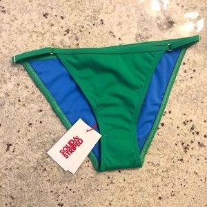 NWT Solid & Striped Lulu Bottom in Palm